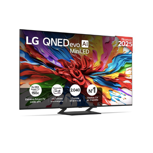 TV QNED evo MiniLED AI 164cm (65") LG 65QNED93A6A, 4K Smart TV